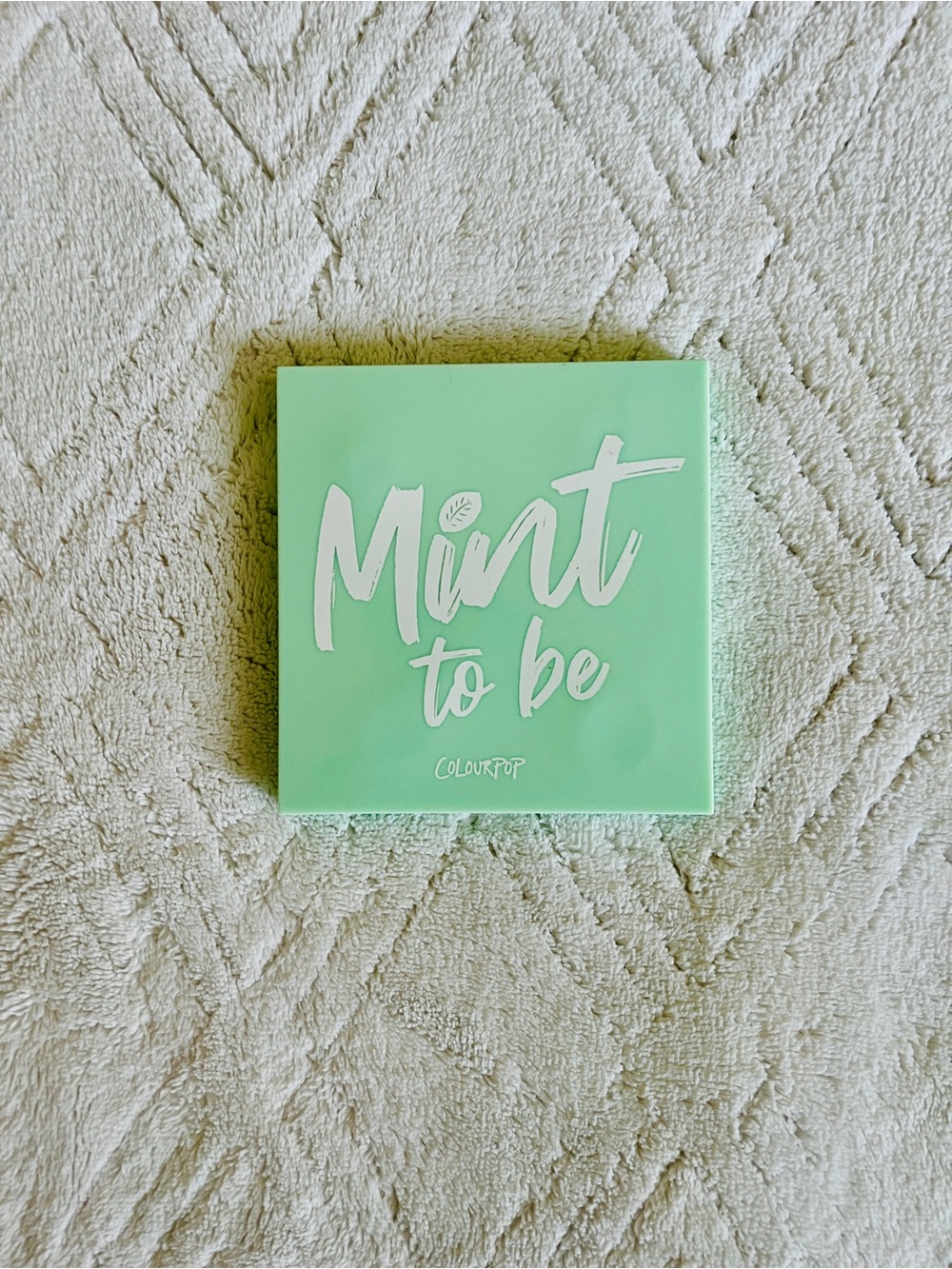 Colourpop Mint To Be Pressed Eye Shadow Powder Palette